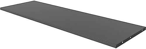 33.3”x9”x0.6” Metal Shelf for 60 Gallon Outdoor Storage Cabinet - '1-Piece Black Metal Laminate Shelf ', Easy to Assemble.Shelves only!(Black)