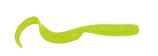 Berkley Gulp! Grub Chartreuse, 6in