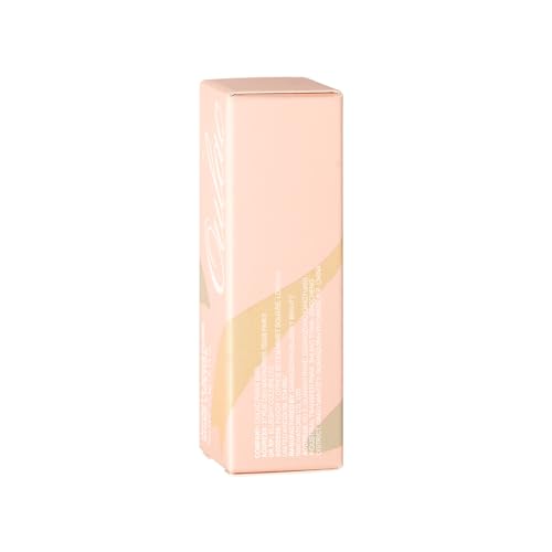 Oulac Shimmer Lipstick for Women, Infinity High Shine Finish, Hydrating Lip Color Infused with Damask Rose Oil for All-Day Comfort, Gluten-Free Vegan Beauty, D04 Brunt Rose