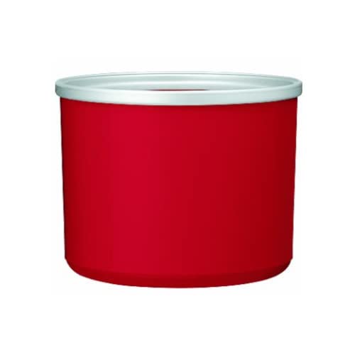 Cuisinart Ice Cream Maker Machine, 1.5 Quart Double Insulated Ice Cream Machine, Sorbet and Frozen Yogurt Maker, Ready in 20 Minutes, ICE-21RP1, Red