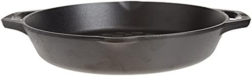 Lodge 12" Cast Iron Dual Handle Grill Basket