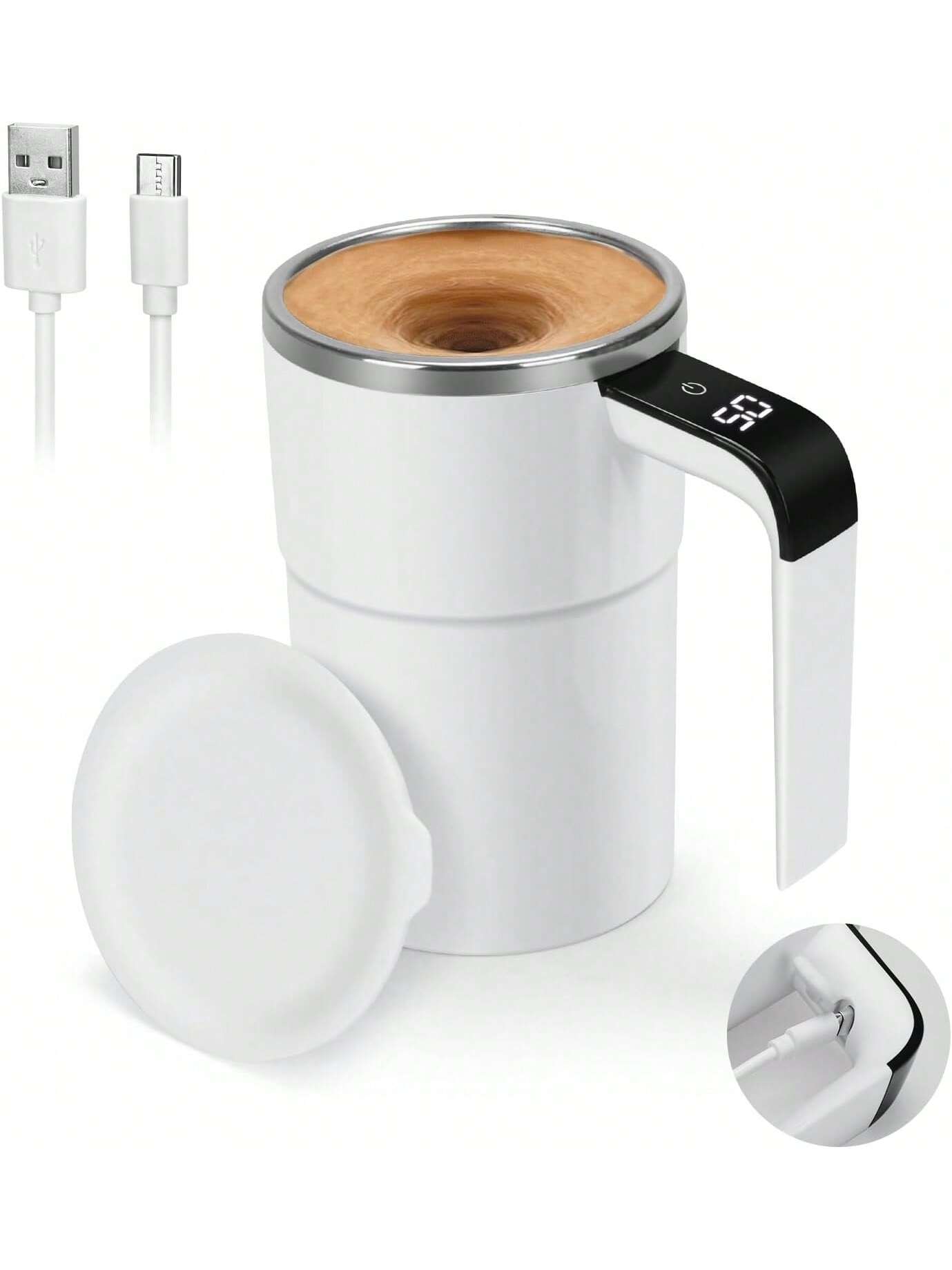 Automatic Self-Stirring Coffee Mug
