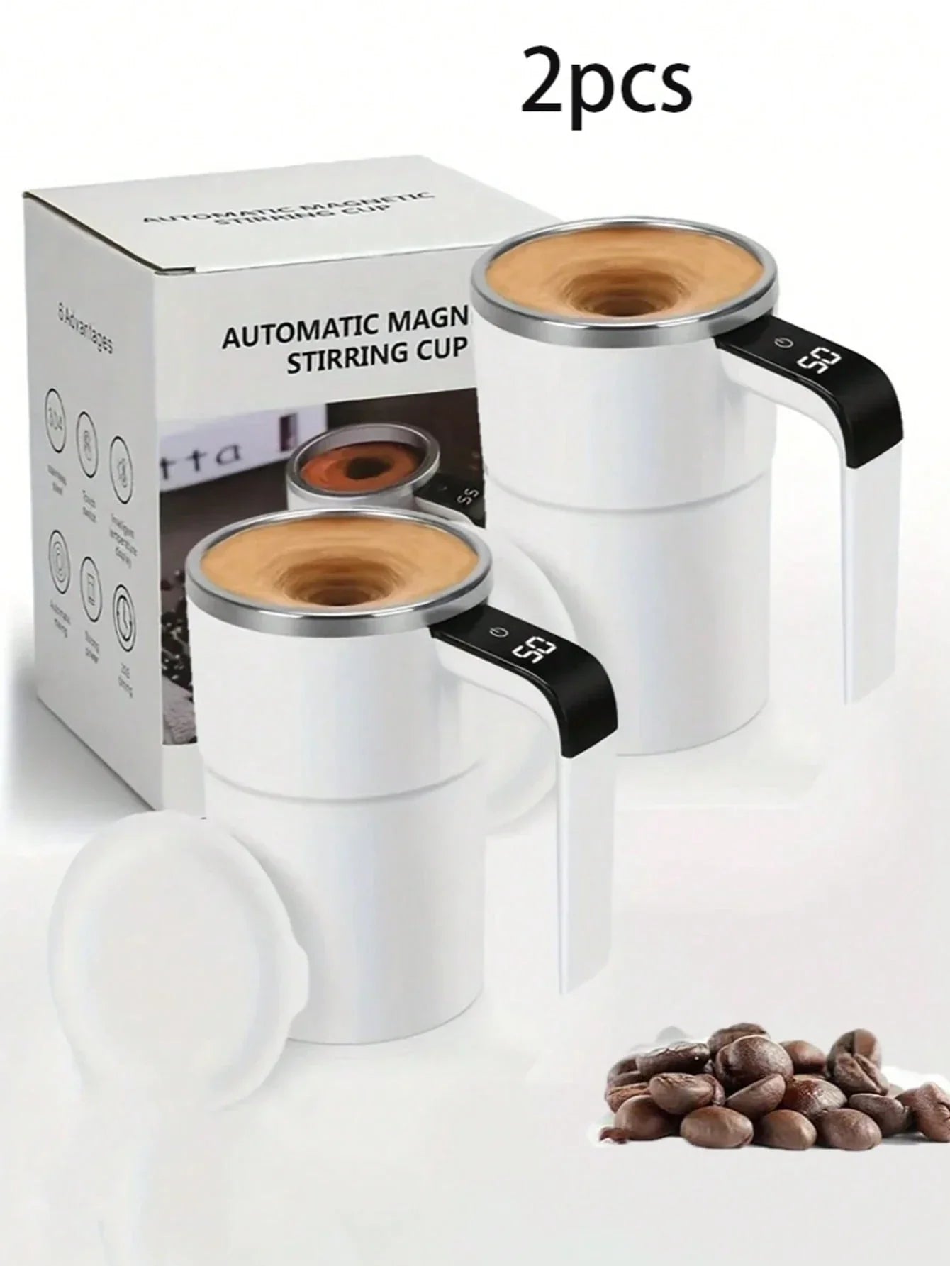 Automatic Self-Stirring Coffee Mug