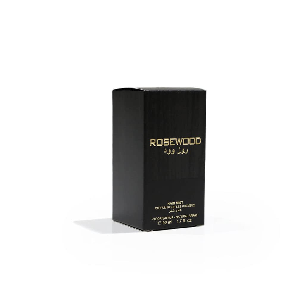 Arabian Oud Hair Mist ROSEWOOD 50 ml | Hair Mist Unisex | Red fruits, Bulgarian Rose, Madagascar Vanilla | Floral and Gourmand Scent.