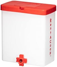 RentACoop 64oz(2L) Drinker Plus 2 Versatile Nipples - Suitable for Chicks, Quail, Pigeons, Doves, and Other Smaller Birds - 1 Pack