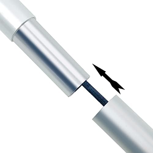 UMARDOO Family Beach Tent Extra Replacement Aluminum Foldable Poles, Portable Telescoping Tent Poles for Awnings Canopy (6.5FT)