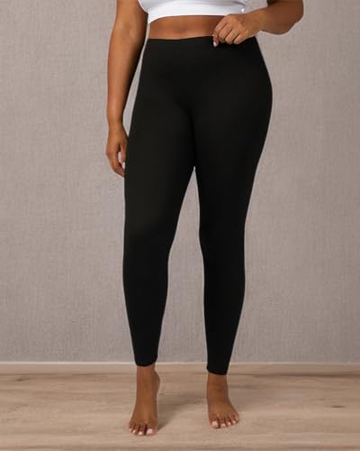 32 Degrees Women's Lightweight Baselayer Legging | 4-Way Stretch | Form Fitting | Thermal, Black, Medium