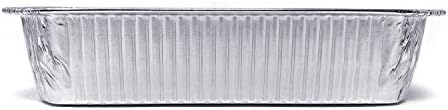 (35 Pack) Drip Pans Compatible with Weber Grills 6498 Smokefire l Summit l Genesis II Heavy Duty Aluminum Foil Liner