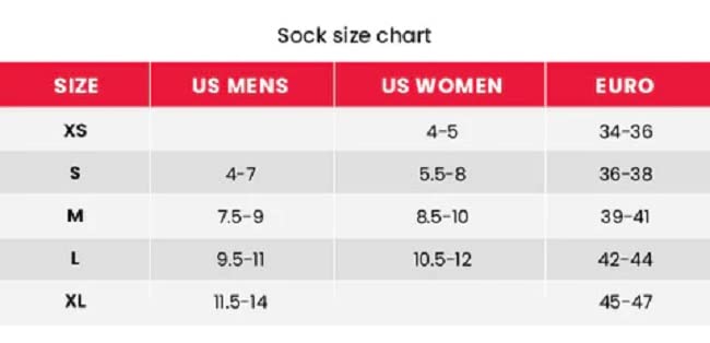 Eurosock Ski Supreme -0412 (Navy/Red, X-Large)