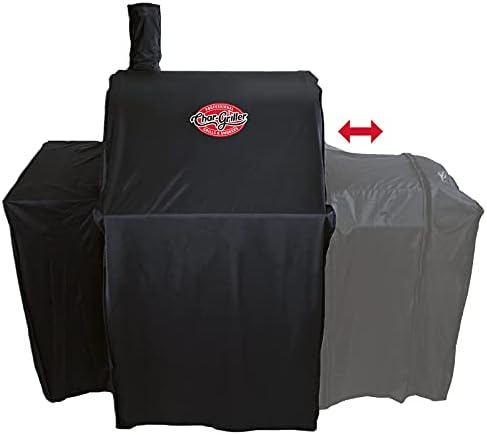 Char-Griller 2323 Wrangler Charcoal Grill Cover, Black