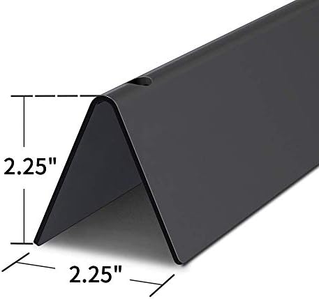 X Home 22.5-Inch Heavier Flavorizer Bars Replacement with Side-Mounted Control, for Weber Genesis Silver/Gold B & C, Spirit E-310, Spirit 300 Series Grill Parts, Porcelain-enameled, 5-Pack