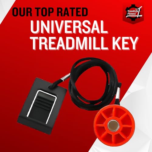 TreadLife Fitness Universal Treadmill Magnet Safety Key Replacement | Compatible with NordicTrack, Proform, Icon, Image, Weslo, Reebok, Epic, Golds Gym, Freemotion, Healthrider Treadmills, and More