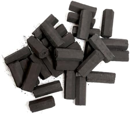 Nomad Fire 100% All-Natural Hardwood Charcoal | 10 LBS | Thai-Style Binchotan | Long Burning (4-6 hrs), High Heat, Low Ash, Low Smoke. Pro Charcoal for Nomad, Kettles, Kamados, Charcoal Smokers