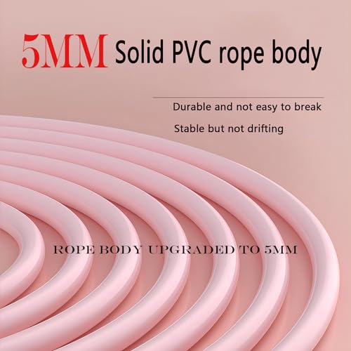 Kids Jump Rope, 3-Pack Set, Jump Rope for Kids 8-12, Beginners, and Adults - Lightweight, Tangle-Free, Adjustable PVC Rope - Jump Rope Kids, Jump Rope for Women (3 pcs)