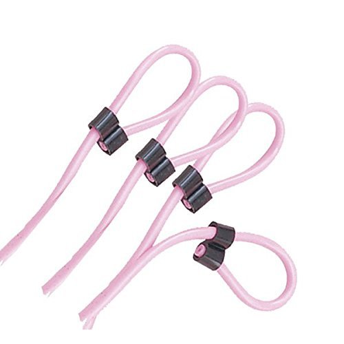Champion Sports DD Series Double Dutch Licorice Jump Ropes - Pink, 16-Feet (Set)