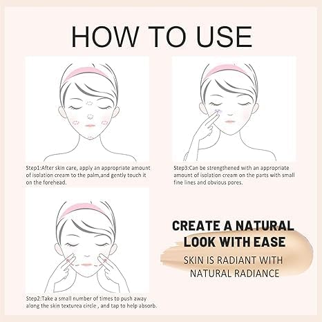 Perbella Cc Cream Self Adjusting For Mature Skin, Perbella Cc Cream For Older Women, unroxah Skin Tone Adjusting Cc Cream Spf 43, Cc Cream Foundation, Moisturizing, Non-Greasy, Breathable (Natural)