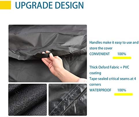 Patio Conversation Set Cover Patio Furniture Set Cover Outdoor Sectional Sofa Set Covers Waterproof Dining Table Chair Set Cover Heavy Duty 90 inch L x 64 inch W x 28 inch H