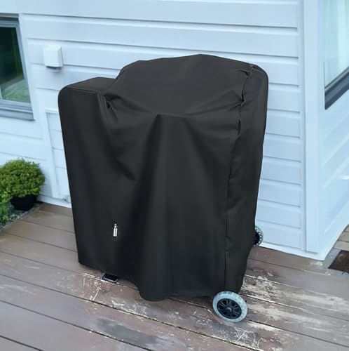 Grill Cover Compatible with Pit Boss Lexington 500, Lexington 540, Pro 600 and Tailgater, Heavy Duty Waterproof Wood Pellet Smoker Cover, All Weather Protection for Onyx Edition Grill