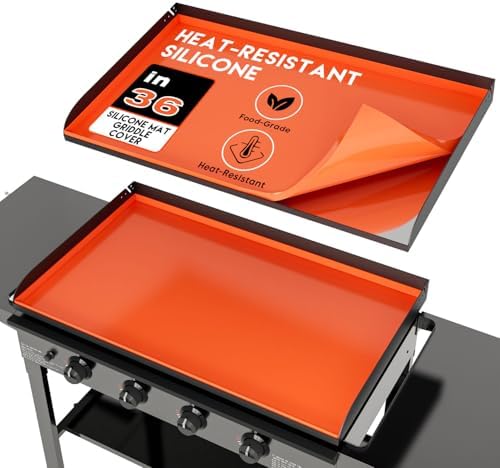 Silicone Griddle Mat for Blackstone Griddle 36 Inch - Food Grade Silicone Griddle Cover for Blackstone Flat Top Grill, 36" Thickened Buddy Mat Grilling Accessory for Black Stone Protection