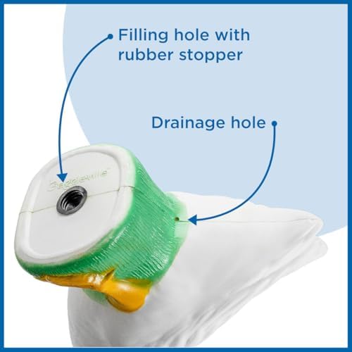 Fox Valley Traders Gaggleville® Large White Goose, Plastic Garden Décor, 23” High