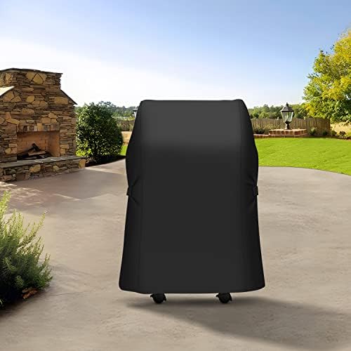 SunPatio 2 Burner Grill Cover 30 Inch, Heavy Duty Waterproof Small BBQ Cover Compatible for Weber Spirit 210 Series, Charbroil, Kenmore Grills, Compared to Weber 7105 (Not Fit for Spirit II E-210)