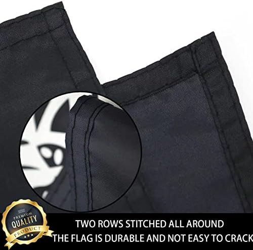 Pow Mia Flag 3x5 Outdoor Double Sided-US Mia Pow Military Flags-Heavy Duty 3 Ply Vivid Colors Double Stitched with Brass Grommets for Outdoor Indoor Truck