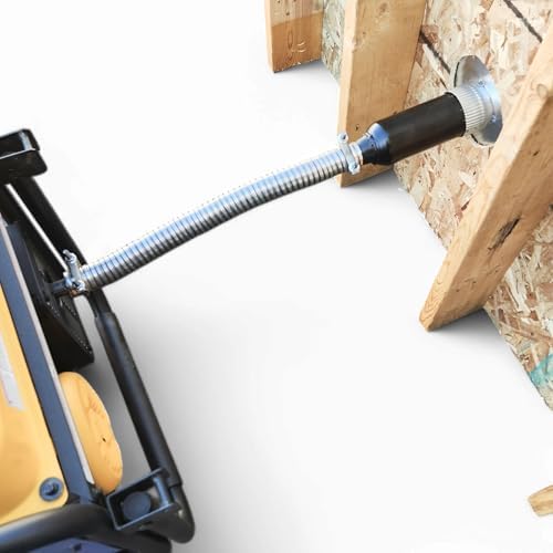 Generator Exhaust Extension Silencer Kit with Insulated Through-Wall Mounting Plate - Includes 3 Adapters - Fits All portable Generators