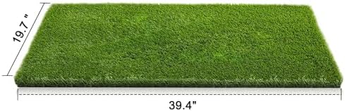Artificial Grass, Professional Dog Grass Mat, Potty Training Rug and Replacement Turf Outdoor Rug Patio Lawn Decoration, Easy to Clean with Drainage (39.4 x 19.7 inch)