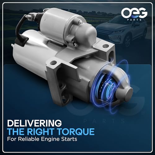 OEG Parts New Starter Compatible with Briggs & Stratton 12V CCW 14 Tooth Steel Gear 7HP-18HP 693552, 693551, RS41083, SBS0030, 41022028