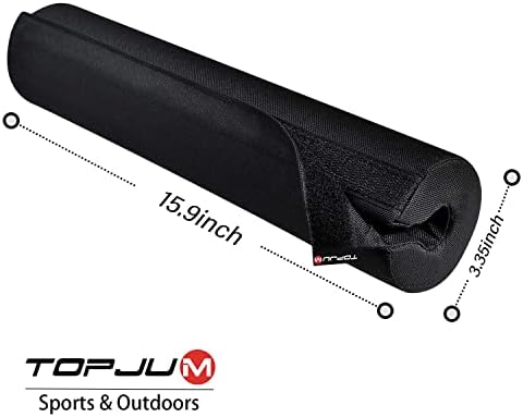 2 Pack Zero Gravity Chair Foot Rest, TOPJUM Footrest Cushion for Anti Gravity Folding Recliner, Footrest Padding for Patio Lawn Outdoor Chair, Lounge Accessory for Tall User (Black - Set of 2)