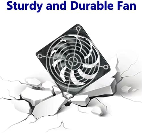 12W Solar Powered Fan for Chicken Coop, Dog House, Outside Shed Greenhouse, Solar Fan with Two IPX7 Waterproof Fans 5Ft Cable Installation Kits
