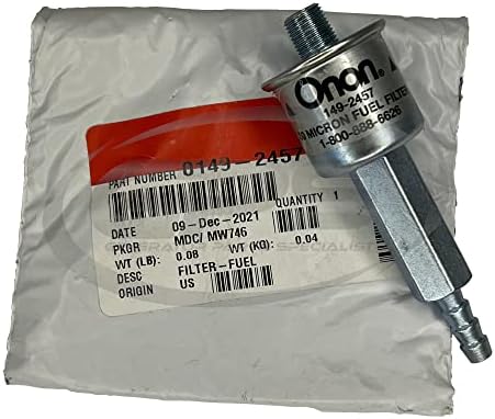 GPS GENERATOR PARTS SPECIALIST Tune Up Kit for Cummins Onan RV Generator Model KY 4000 with ONAMAX 10W30 oil for use with Spec P - R