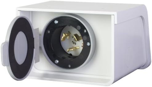 Reliance Controls Non-Metallic Power Inlet Box, Amps 50