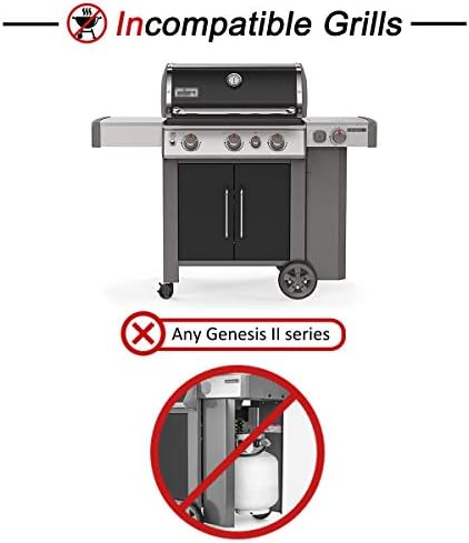 1836-13 7628 7629 Universal Igniter Kit for Weber Genesis 300 Series Front-Control Grills, Genesis E/S 310 320 330 Starter Kit, 65946 65942 Part, 4-Outlet Ignition Replacement 88826