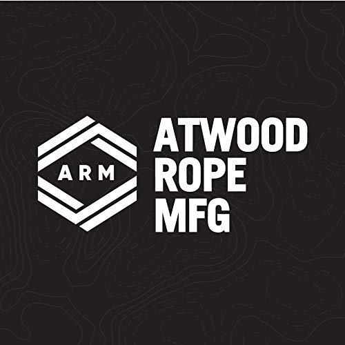 Atwood Rope MFG 550 Paracord 100 Feet 7-Strand Core Nylon Parachute Cord Outside Survival Gear Made in USA | Lanyards, Bracelets, Handle Wraps, Keychain (Pink)