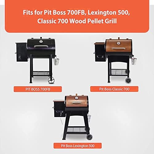 Utheer 73700 Grill Cover for Pit Boss 700FB, Lexington 500, Lexington 540, Classic 700 Wood Pellet Grills, Pro 600 and Tailgater, Heavy Duty 600D Waterproof Fabric Grill Cover, 42" L x 28.5" W x 38" H