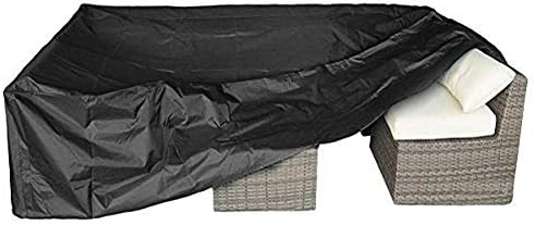 Patio Furniture Set Cover Outdoor Sectional Sofa Set Covers Outdoor Table and Chair Set Covers Water Resistant Large 315cm L x 160 cm W x 74 cm H