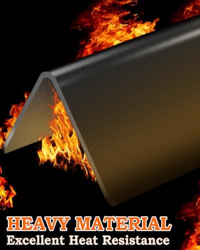 Flavorizer Bars 22.5 Inch for Weber Spirit Grill Parts Genesis Silver Gold B C Grill Parts, Spirit 300 320 330 E310 Grill Parts with Side Control, 5 PCS Genesis Grill Parts for Weber 7536 7537