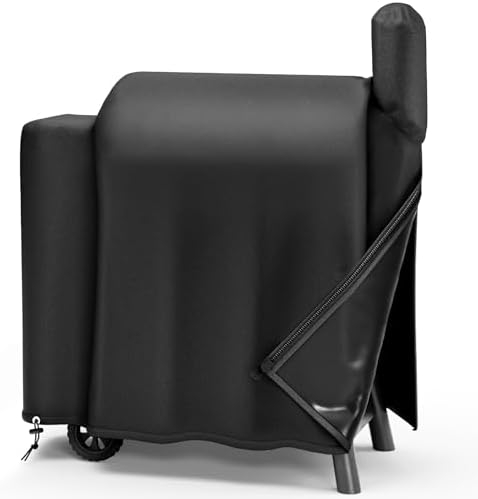 SHINESTAR Upgraded Grill Cover for Traeger Pro Series 575/22, Lil Tex Elite, Eastwood & Waterproof, Special Zipper Design, Easy to Put On and Take Off
