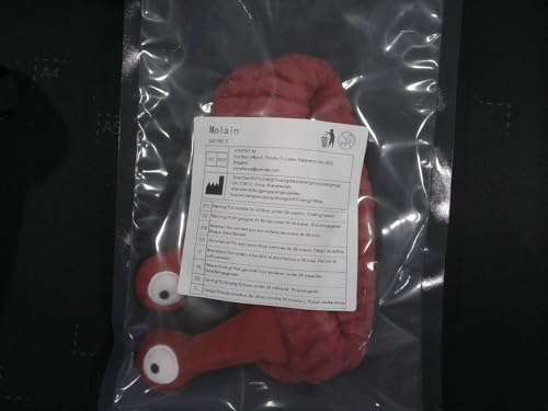 Face Wash Headband, Palm and Snail Spa Hair Bands Makeup Headbands Women Cartoon Cute Coral Fleece Elastic Headband Creative Hair Accessories for Washing Face Shower Sports Beauty Skincare (Red)