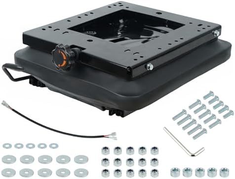 Suspension Kit with Slider Track for Zero Turn Lawn Mower Tractor Forklift, Compatible with Most Aftermarket Seats - Same Day Shipping