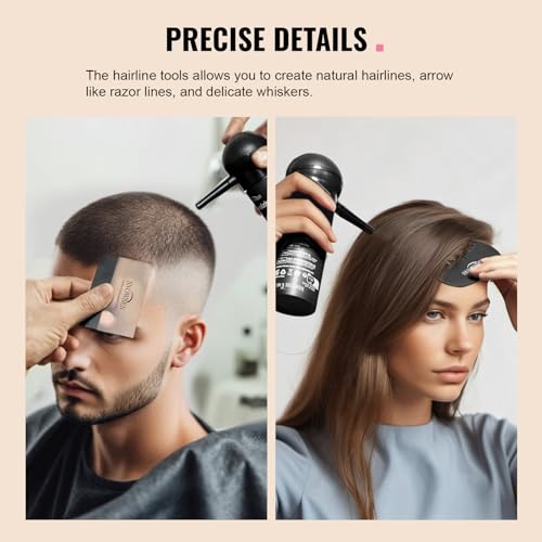 SNOWSEN Hair Building Fibers for Thinning Hair in Women & Men, Dark Brown, 27.5g, 5-in-1 Beard Styling Set, Applicator Pump, Fiber Hold Spray, Application Card, Hairline Enhancement Comb