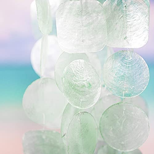 Solange & Frances Wind Chimes for Outside, Sea Glass Windchimes for Outside, Gifts for Mom, Ideal Gifts for Women who Have Everything, Outdoor Summer Decor