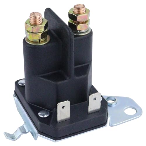 Starter Motor & Solenoid Relay for Cub Cadet RZT L42 L46 L50 L54 S42 S46 S50 S54 14-15, LTX1050 LGT1050 LGTX1050 XT1 XT2 Z-Force 14-15, 3209801 3209803 3209801S 3209808 3209810 1999-1140051