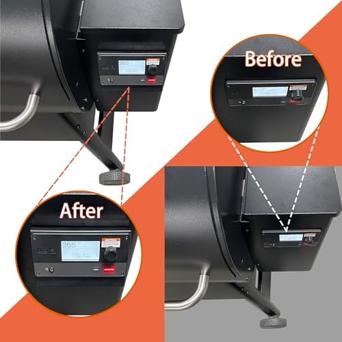 Digital Controller Angle Mount for Traeger D2 Controller - Easy Viewing and Control of Grill, Compatible with Traeger Ironwood 885/650, Pro 780/575, Silverton 810/620/xl, Timberline 1300/850 Grill