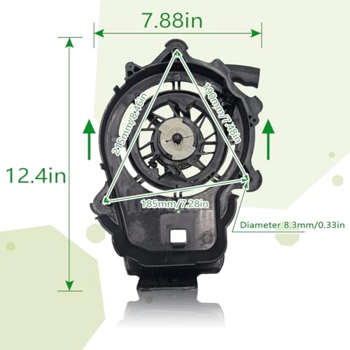 Rewind Starter 594062 for Recoil Starter Pull Start Fits 093J02 103M02 103M05 103M0B 104M02 Lawn Mower