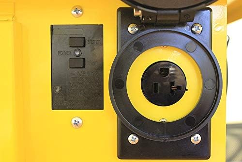 Southwire X-treme Power Distribution Box, Temporary Power Box, 50-Amp, 125/250V, GFCI 6506UGSX