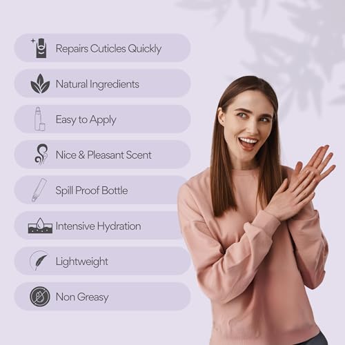 C CARE Pomegranate and Fig Roll-On Cuticle Oil | Natural Revitalizing Hydrating Nail Oil | Repaires Cuticles Overnight | Remedy For Damaged Skin And Thin Nails | Paraben Cruelty Free Formula | 10ml