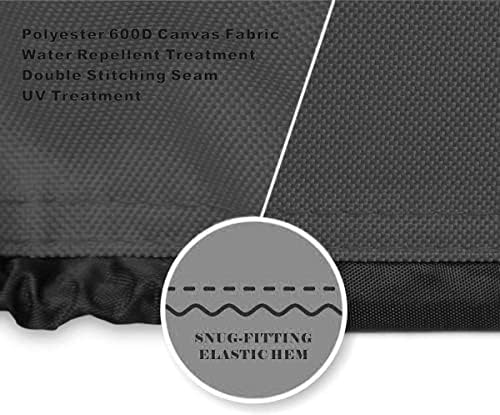 Generator Cover for iGen4500 and Predator 3500 4375,Wen 3800 Honda EU3000iS,Heavy Duty Thicken 600D Polyester with Elastic Drawstring, Weather/UV Resistant (24L x 18W x 20H)