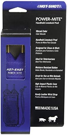 HOT-SHOT® Power-Mite® Pocket-Size Electric Livestock Prod | Pocket Sized Cattle Prod | Handheld Livesock Prod